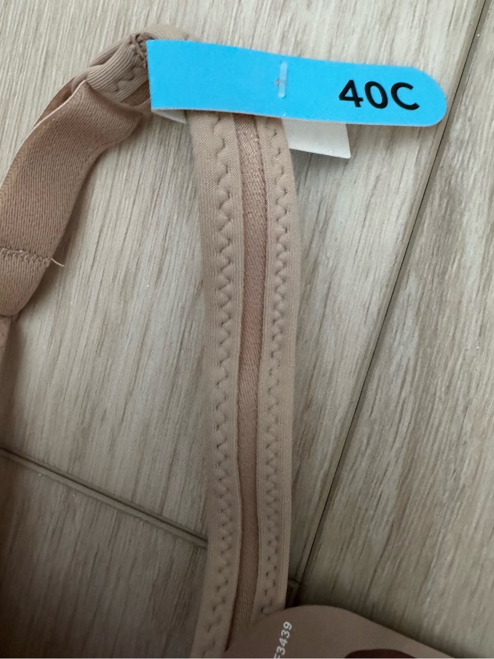 Bali bra style DF3439 nude beige underwire T-shirt bra size 40C new w/ tags! - Picture 6 of 8